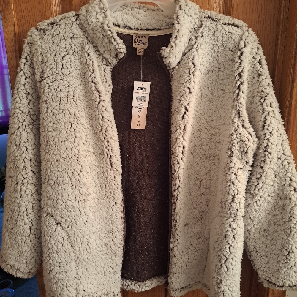 Womens zip up sweater